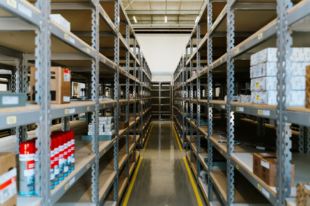 West-Europese batterij opslaggebouw