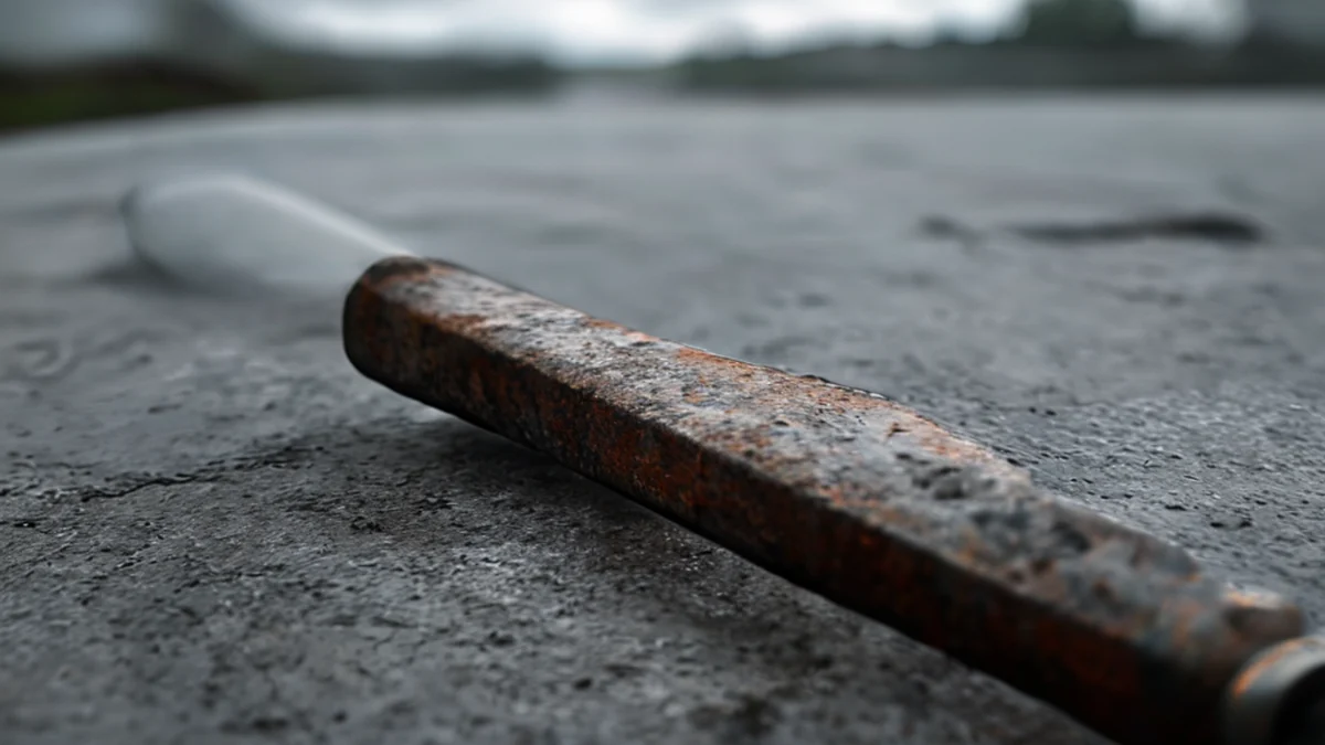 Irons Feuer Hook: Een sterk hook voor het verheffen en bevestigen van zware objecten.